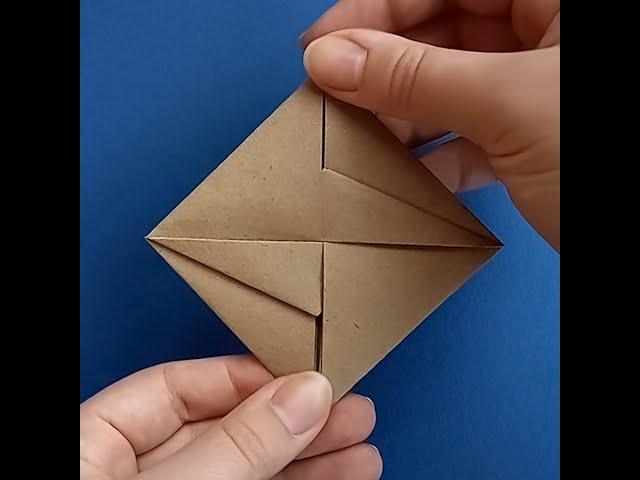 Простой подарочный конверт из бумаги  Красивый оригами конвертик #shorts  Origami Gift Envelope