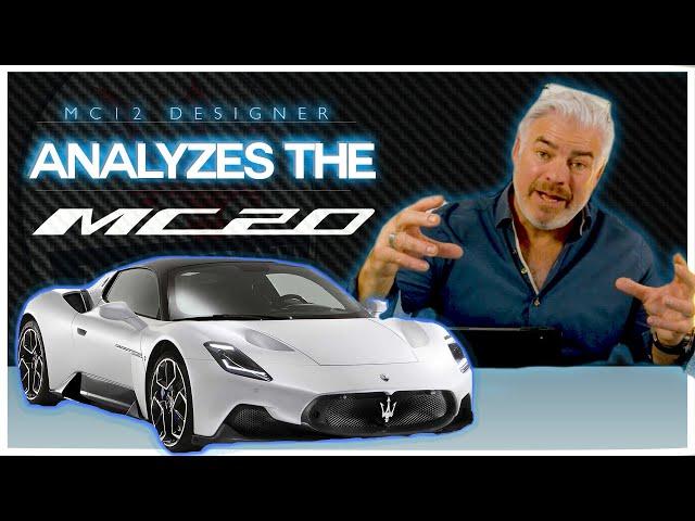 MC12 Designer Analyses The Maserati MC20!