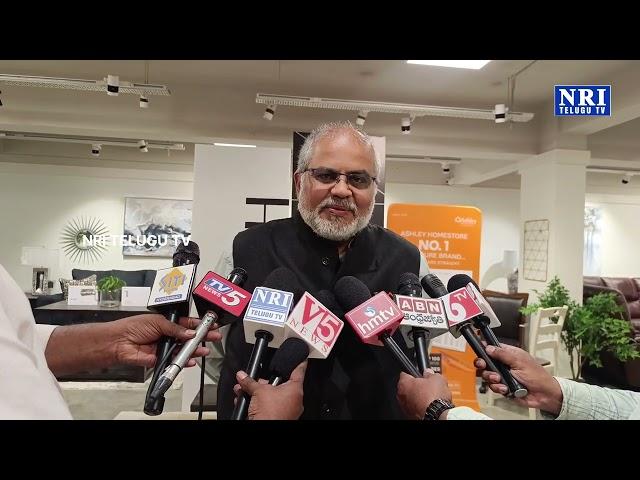 Ashley Furniture 6th Anniversary Celebration | Luxury Home Decor |  NRI TELUGU TV