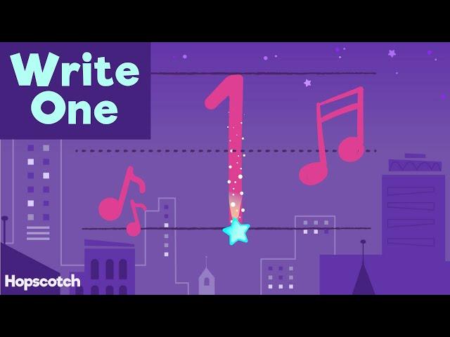 Write 1 (One) - Number Formation Song