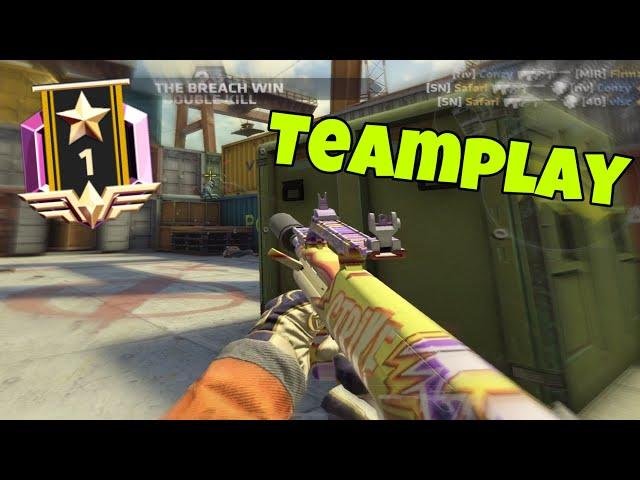 WINNING THROUGH INSANE TEAMPLAY in Critical Ops 