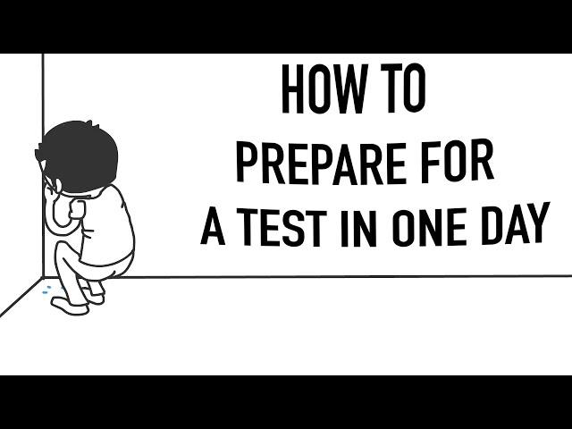 How to prepare for a test in one day - BKP | 800k Special video !!!