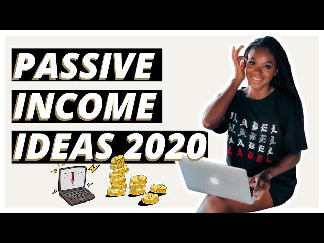 Passive Income Ideas For BEGINNERS 2020  | Make Money Online