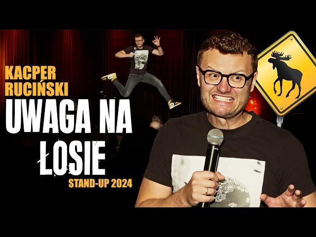 Kacper Ruciński - "UWAGA NA ŁOSIE" - (całe nagranie) (2024) (stand-up)