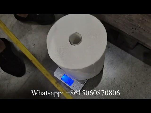 Máquina de fabricação de papel maxi roll com controle PLC