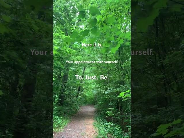 Just Be Meditation Minute #nature #meditation #meditationmusic #meditate
