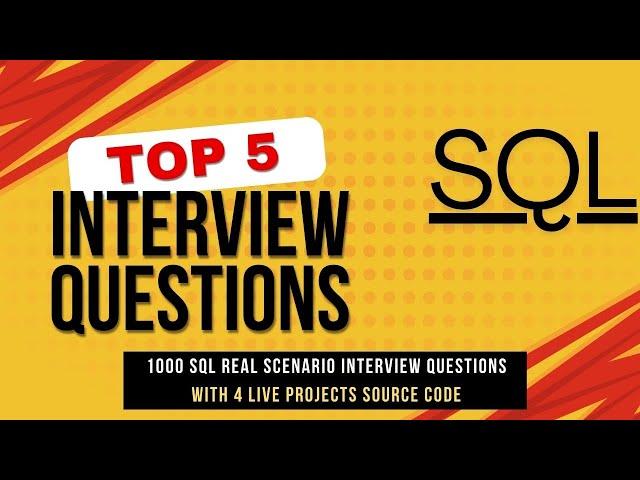 Top 25 SQL Server Interview Questions PDF Source code #sqlinterviewquestions