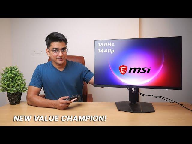 Best 'Balanced' Gaming Monitor | MSI G274QPF-E2 Review (1440p, 180Hz, Rapid IPS)