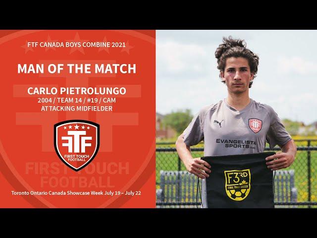 Carlo Pietrolungo FTF Canada Boys Combine Reel 2021