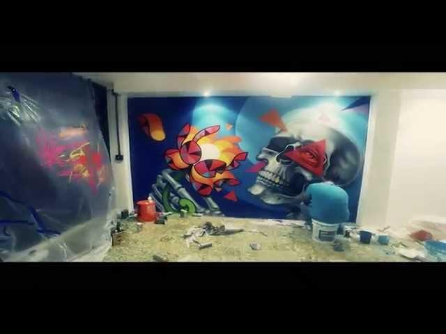 The Conspiracy Mural by Juan Salgado