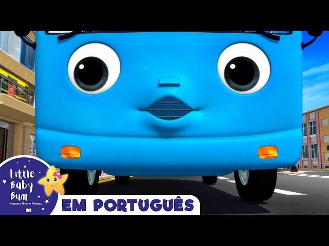 As MELHORES canções de veículos | Rodas do Ônibus - Parte 15 | Little Baby Bum em Português