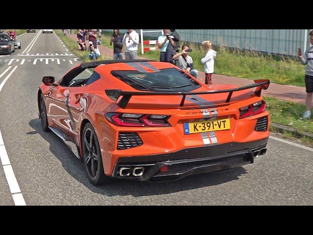 Chevrolet Corvette C8 - Exhaust Sounds on the Road!