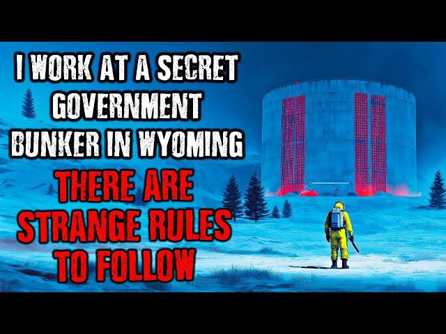 I Work at a Secret Government Bunker in Wyoming, There Are STRANGE RULES to Follow!