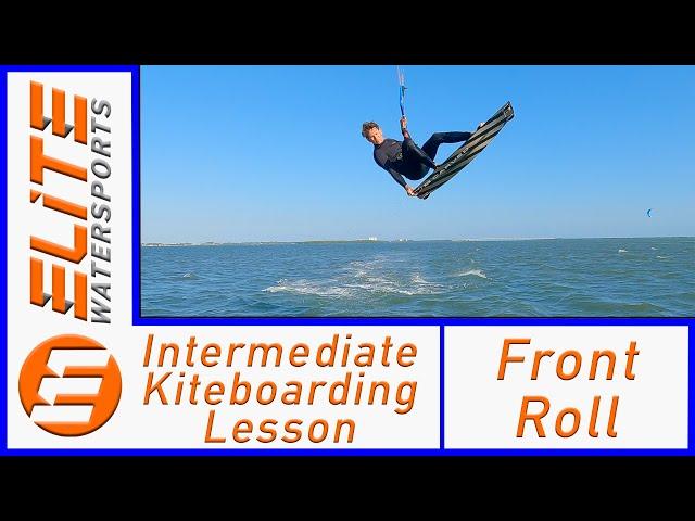 Intermediate Kiteboarding Lesson- Front Roll