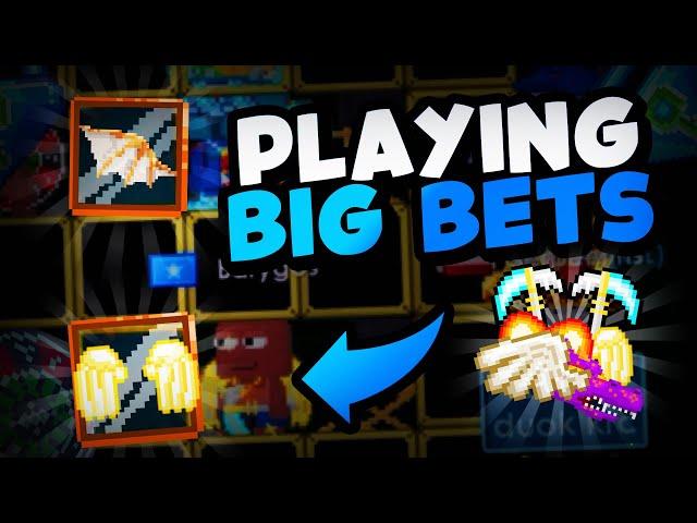 GROWTOPIA PLAYING CASINO WITH LOCKED BGLS #HUFHOST