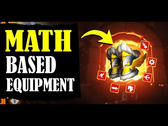 BEST Equipment Mathematically... (End Game Equipment Guide) - Rise of Kingdoms