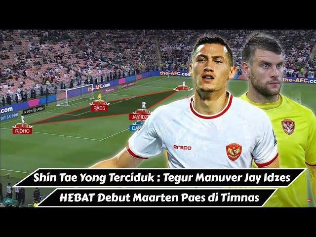 Shin Tae Yong Terciduk : Tegur Manuver Jay Idzes & Debut Maarten Paes di Timnas Indonesia