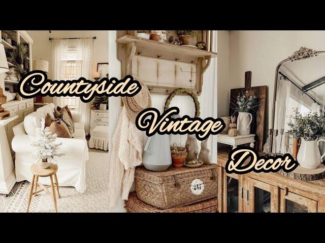 Cozy Cottage Goals: Vintage Rustic Decorating Ideas for a Cottage-style Home #vintage #cozy #rustic