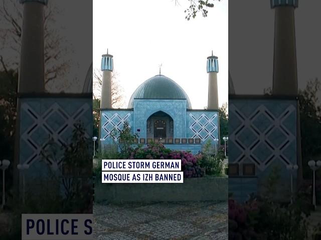 Police storm German mosque as Islamic center banned