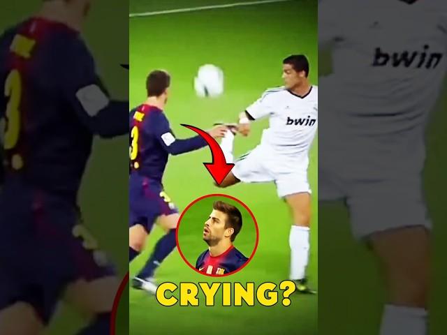 This Backheel by Ronaldo Shocked the Best Defender of the Year!  #ronaldo