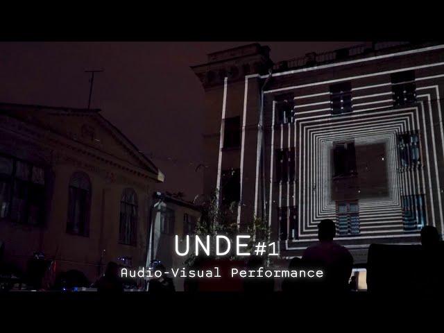 UNDE #1 - Audio-Visual Performance @Artcor Center with Cosmos în Buzunar & Olan Deep