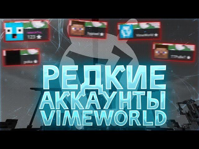 ТОП 10 УНИКАЛЬНЫХ АККАУНТОВ | VIMEWORLD