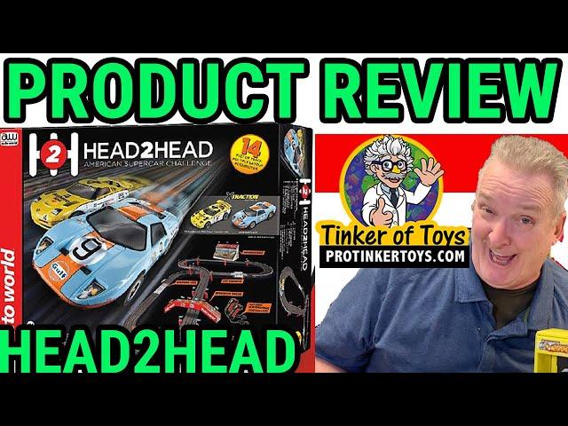 Auto World 14' Head to Head American Supercar Challenge HO Scale Slot Race Set | FULL VIDEO