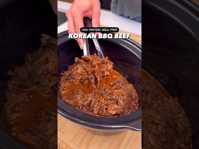 Macro-friendly, High protein Korean BBQ Beef #shorts