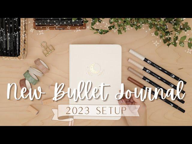 2023 Bullet Journal Setup | New Bullet Journal | Possibly My Favorite Setup Yet