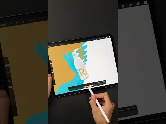 Best Water Logo Animation  #logoanimation #procreate #motiongraphics