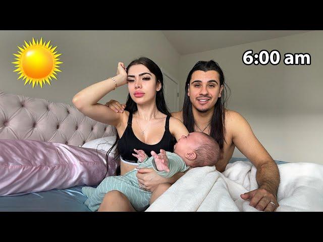 MORNING ROUTINE WITH OUR 6 MONTH OLD BABY