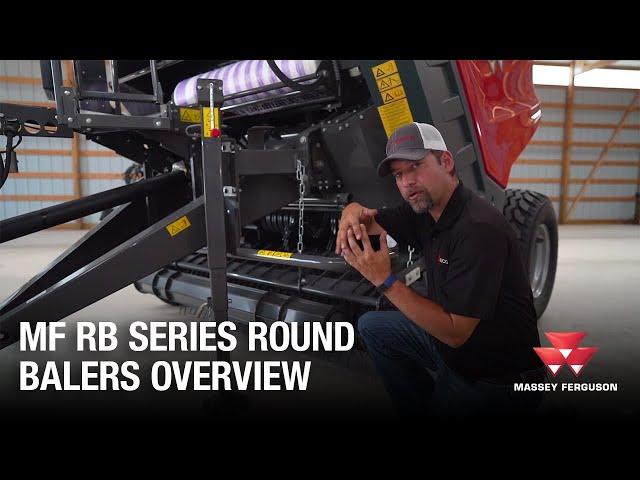 Overview of the Hesston by Massey Ferguson RB Series Round Balers