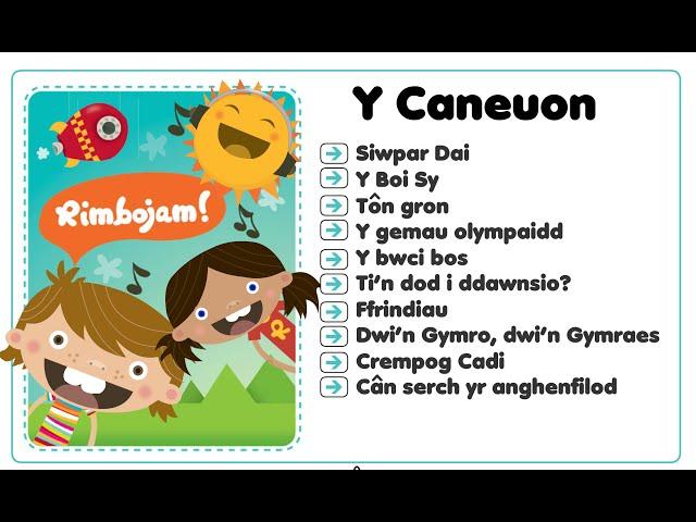 Rimbojam - Cerddoriaeth Cymraeg i blant - Welsh music for children