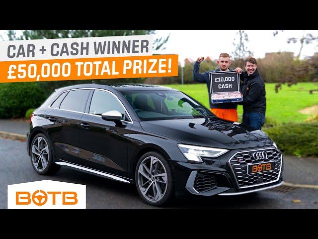 BOTB Winner Nick Farrow wins his dream £40,000 Audi!