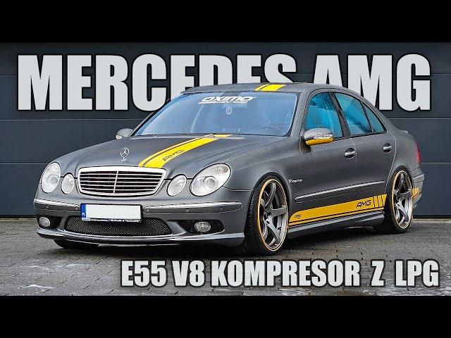 Mercedes E55 AMG kompresor V8 i 500KM !!!