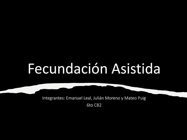 Fecundación Asistida