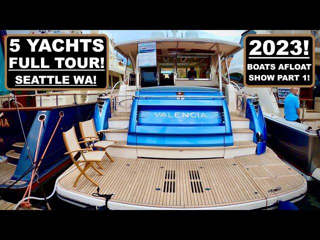 5 YACHTS FULL TOUR 2023!