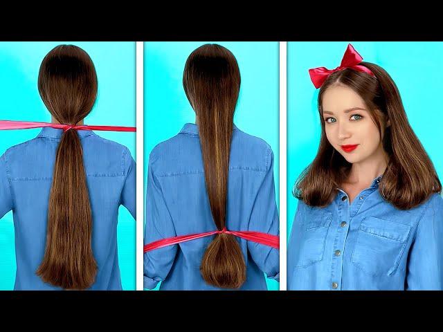 HOW TO LOOK GORGEOUS || Easy Beauty, Makeup And Hair Styling Tricks That Will Save Your Time