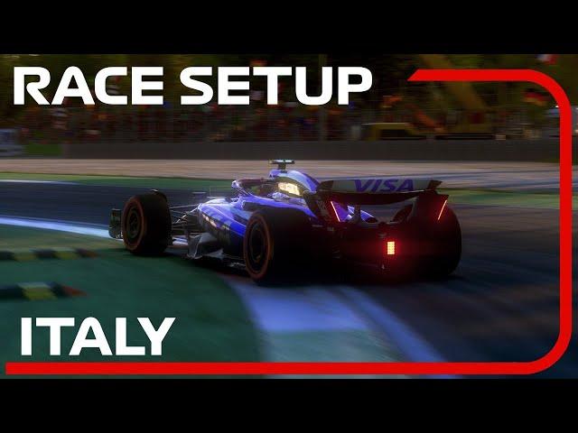 F1 24 MONZA - Qualify Lap + RACE Setup 