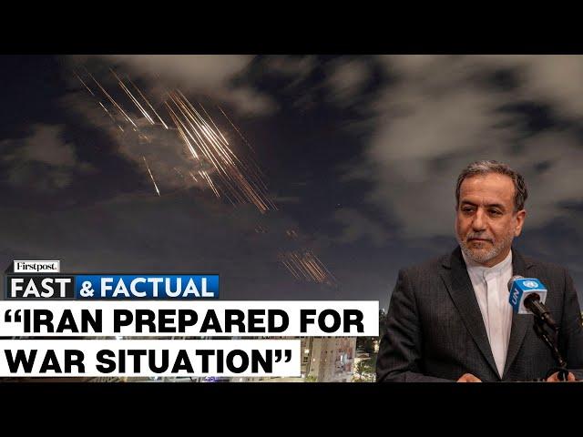 Fast and Factual LIVE: Iran Warns Israel Against Retaliatory Attacks, Says There Will “No Red Lines”