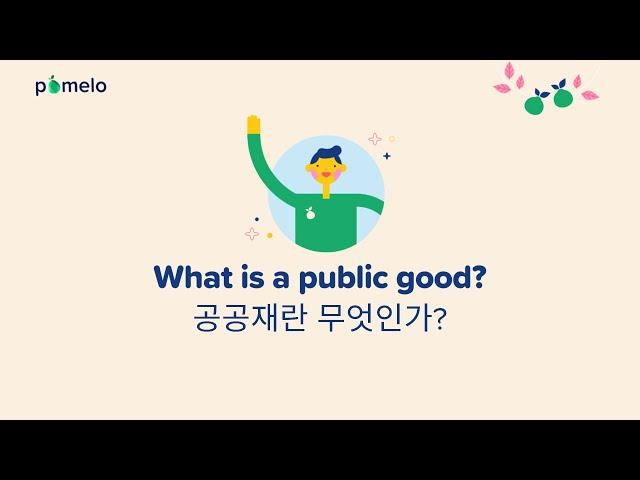 공공재란 무엇인가 What is a public good