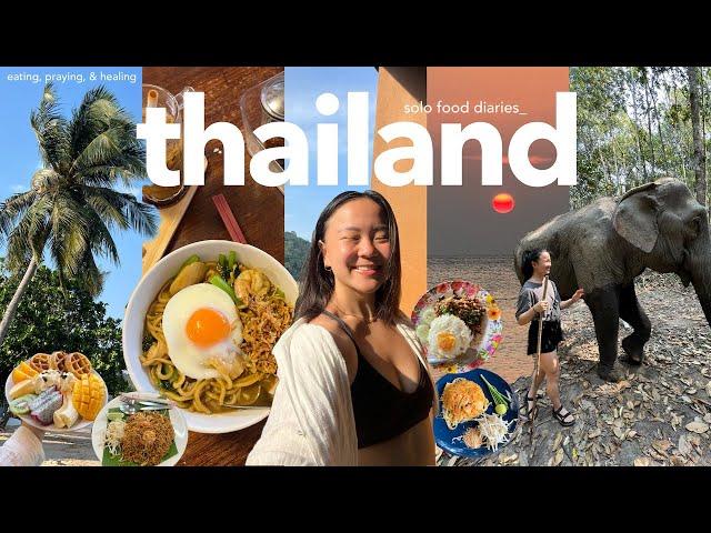 how solo travelling changed my life | finally quitting social media | everything I ate in Thailand