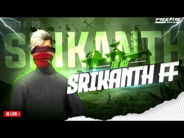 FREE FIRE LIVE TELUGU MR SRIKANTH FF IS LIVE  ROAD TO 18K SUBS #msf  #fflivetelugu