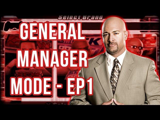 WWE General Manager Mode: Starting RAW! - EP1