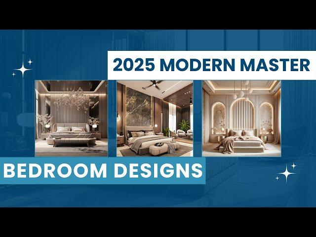 Modern Master Bedroom Designs for 2025  Sophisticated & Serene | bedroom decorating ideas