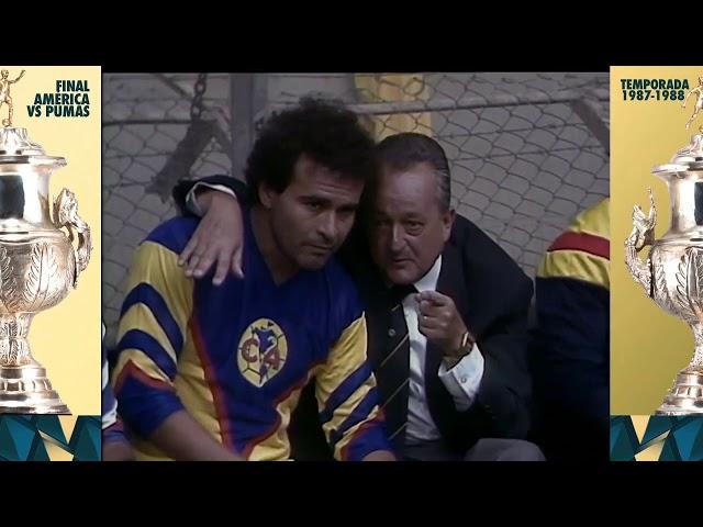 Final America vs Pumas 1987 el mejor resumen