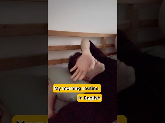 Get Ready for the Day: Morning Vocabulary in English #shorts
