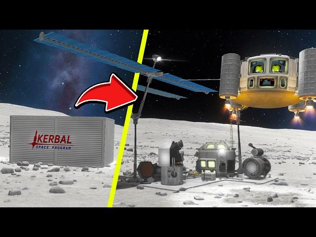 KSP: MOON BASE IN A BOX!