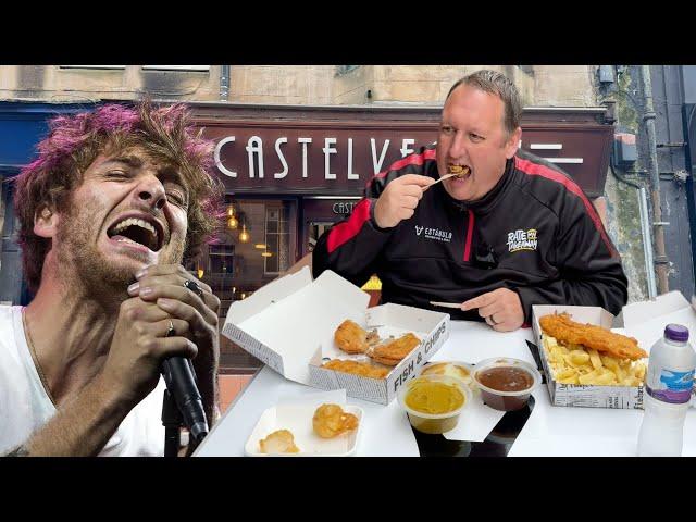 I Tried PAOLO NUTINI’s Famous FISH & CHIPS