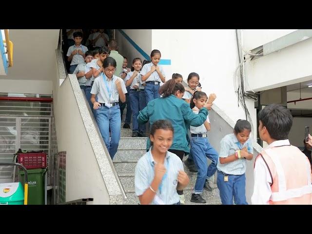 Evacuation Drill at Zebar School